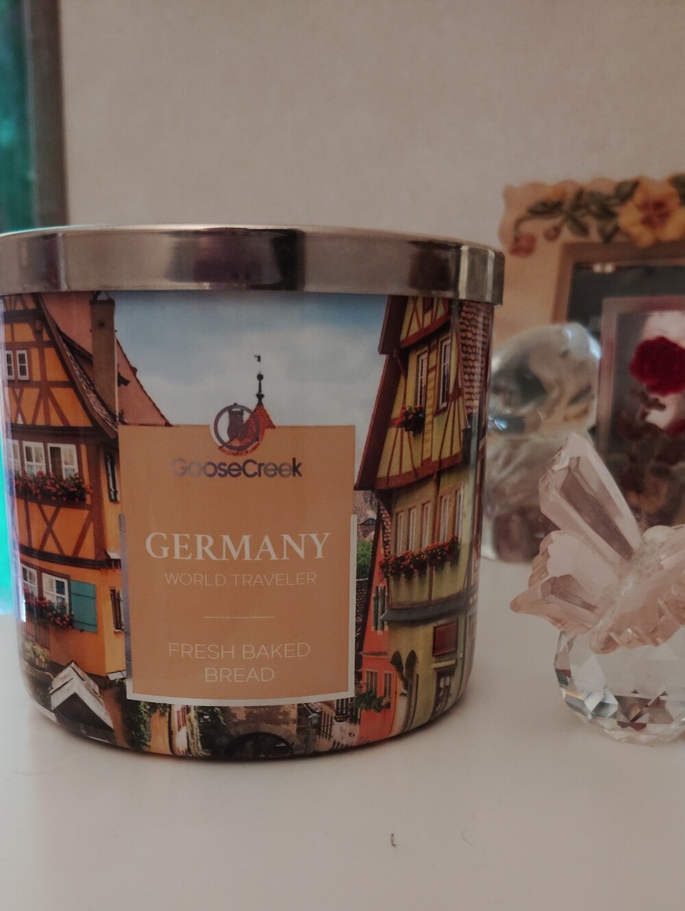 Only 1 Avail Anywhere! New Goose Creek Germany Fresh Baked Bread 3 Wick Candle!